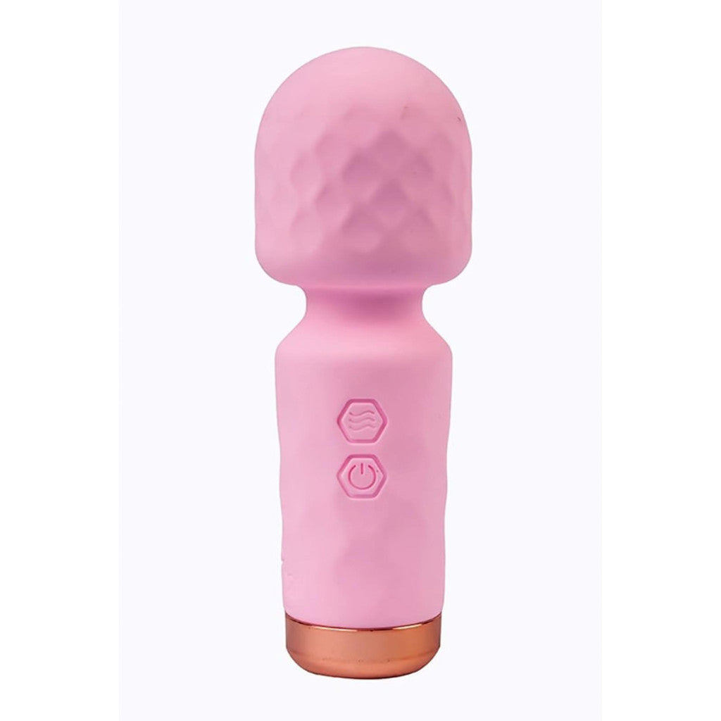 Eros Vibrator Mini Usb Charging 10 Modes Pink 11.5 Cm