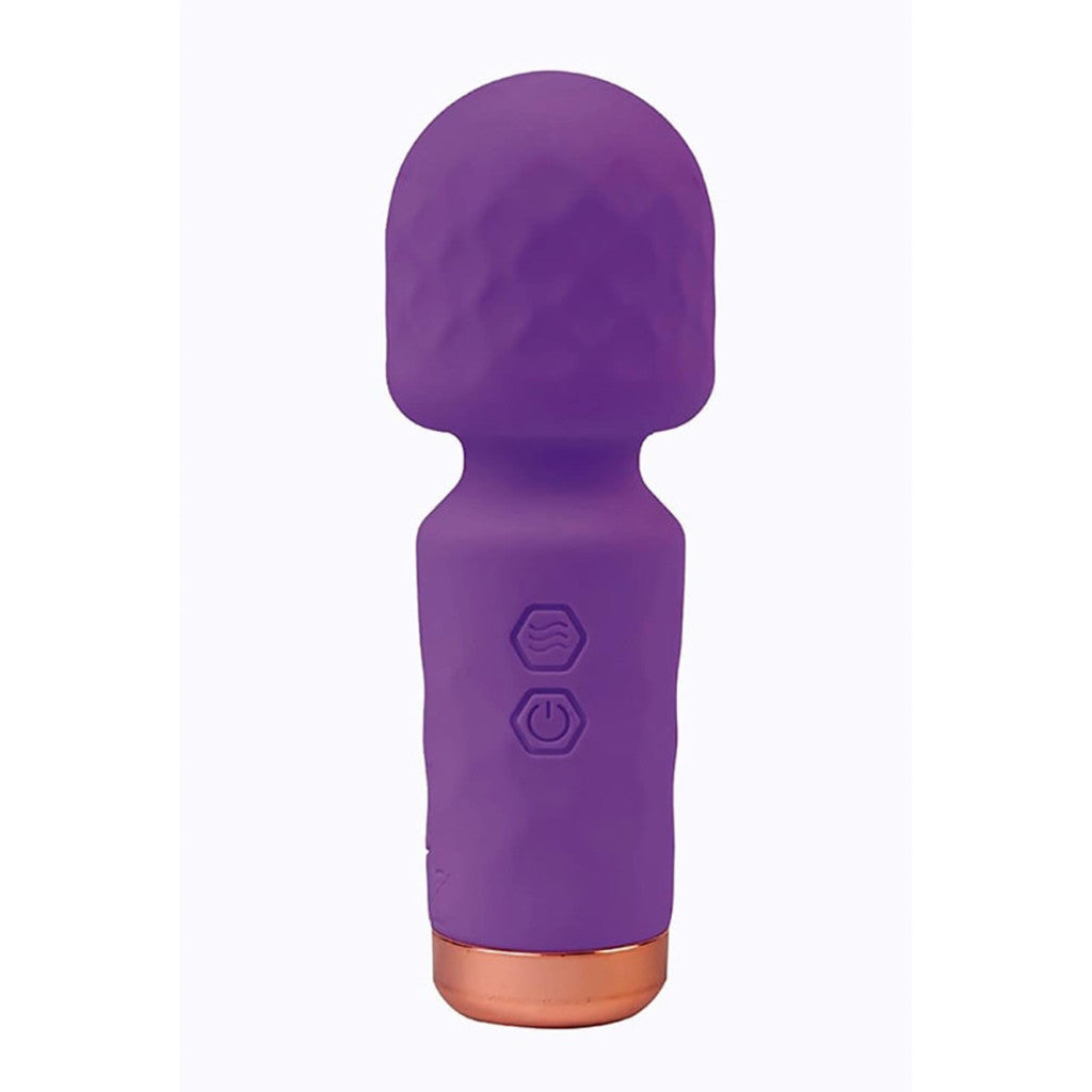 Eros Vibrator Vibrating 10 Modes Usb Charging 11.5 Cm Purple