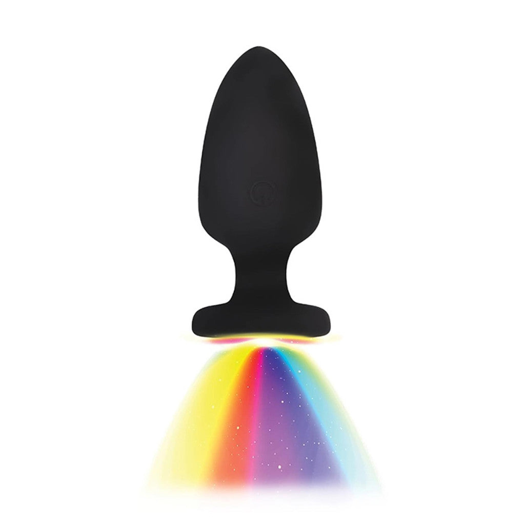 Light-up Anal Dildo With Vibrator