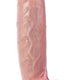 Fantasy Toys Dildo Realistic Flexible With Handle 25 Cm Black