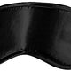 Soft Black Eye Mask - Comfort And Restful Sleep