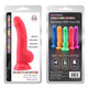 Carl.l Red Curved Anal Dildo