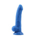 Norman.p Dildo Realistic Touch Suction Cup 21.5 Cm Blue