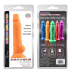 Rick.g Dildo Antibacterial Realistic With Suction Cup 22.7 Cm Orange