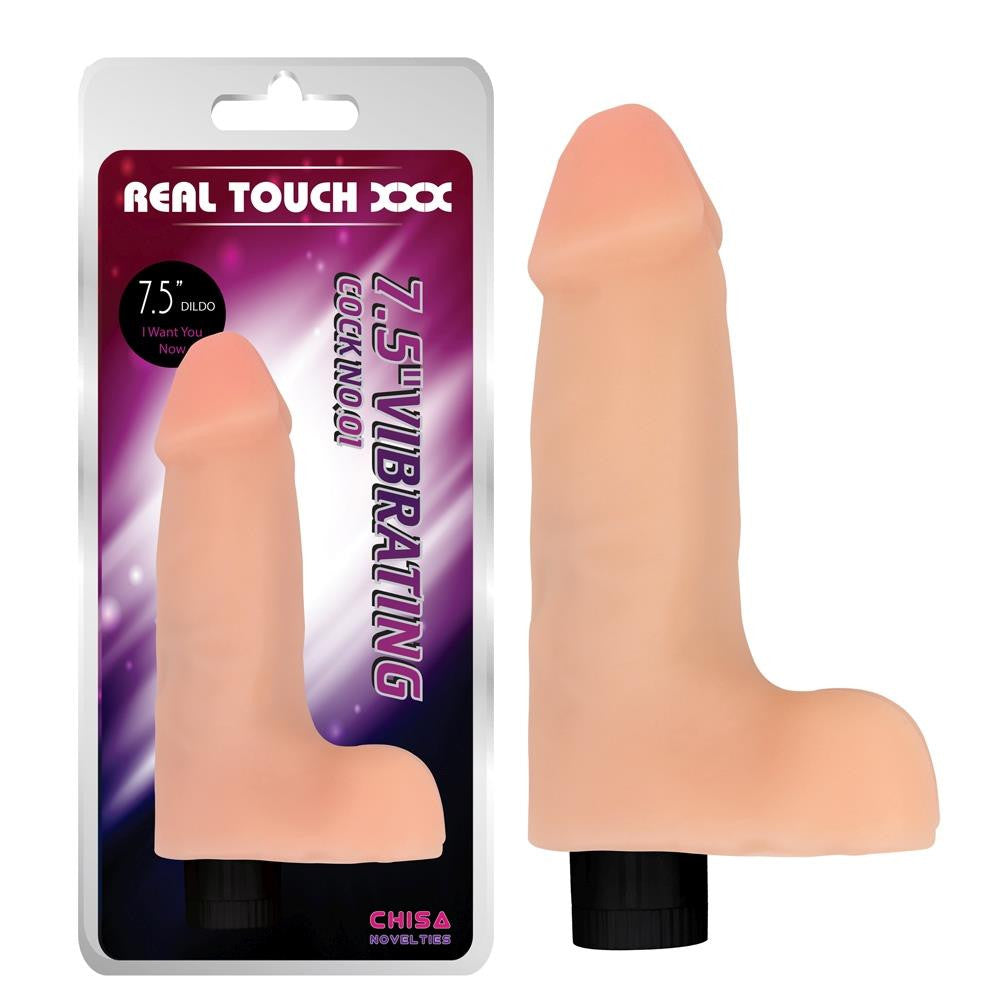 Vibrator Multiple Vibrations Waterproof 19 Cm Pink