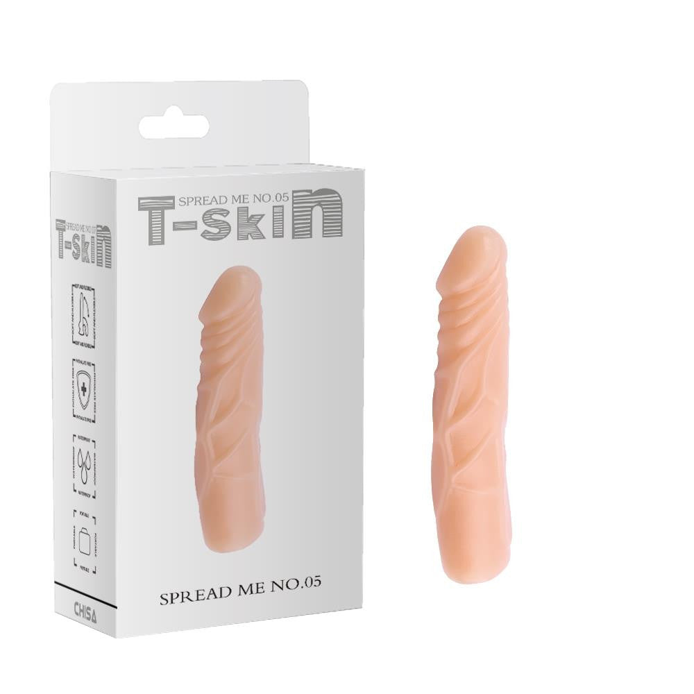Sex Toy Realistic T-skin 17.7 Cm X 3.3 Cm