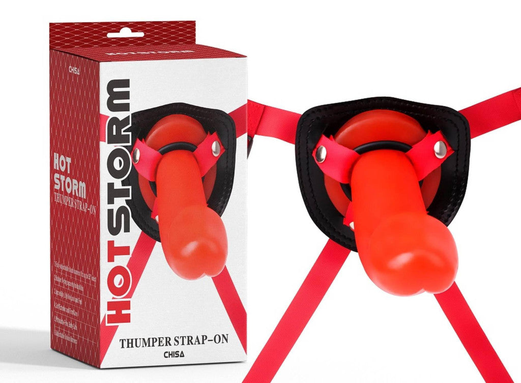 Thumper Strap-on Fully Adjustable Phthalate-free Strap 137 Cm Black