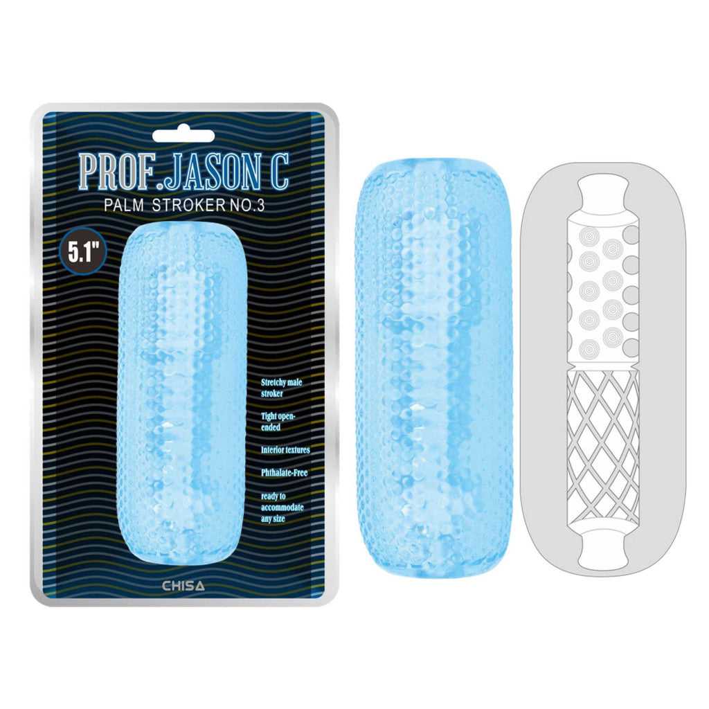Palm Stroker No.3 Hand Massager Blue