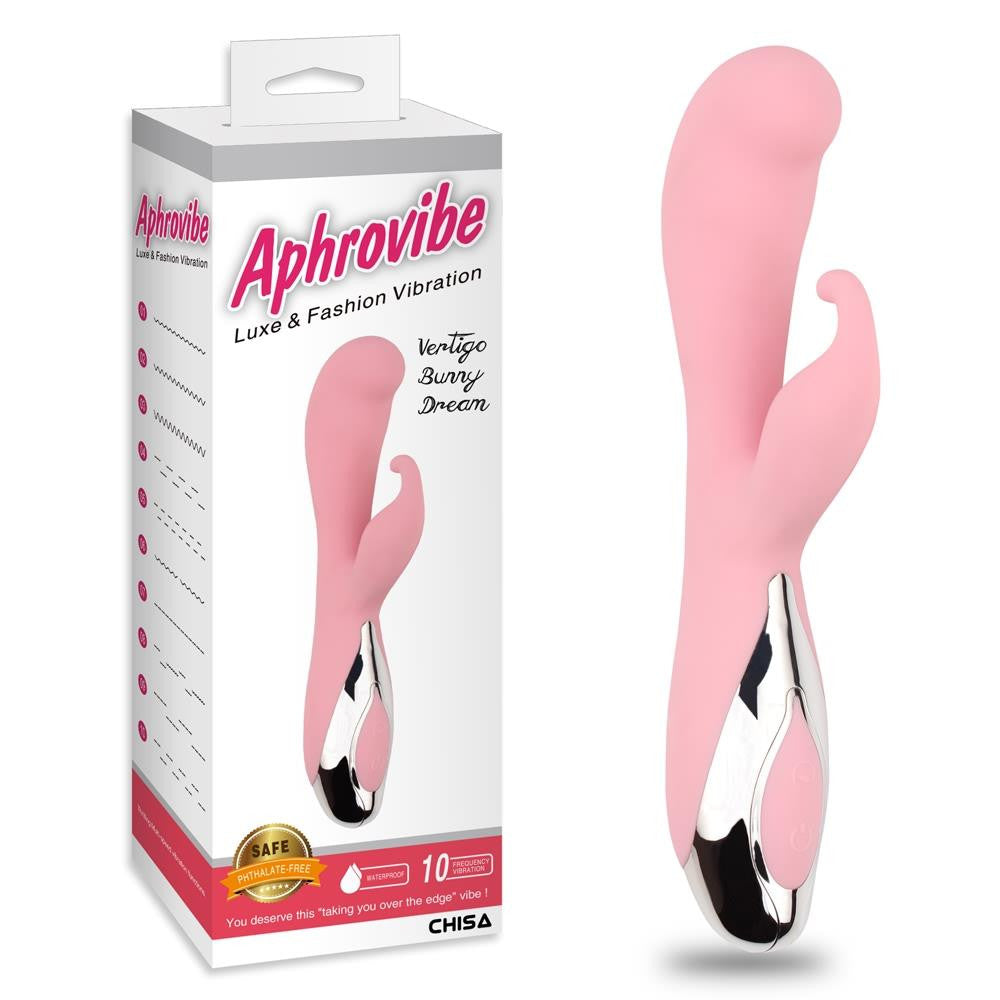 Vertigo Vibrator Clitoral Stimulation G-spot 10 Modes 19 Cm Waterproof