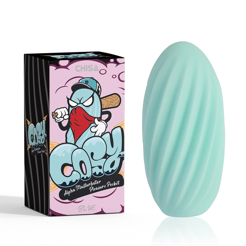 Alpha Pleasure Pocket Masturbator Blue