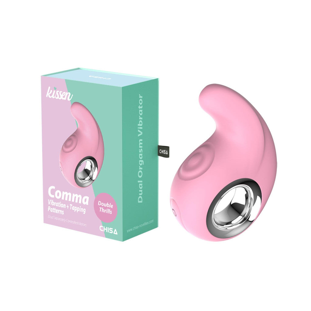 Comma Vibrator 10 Modes 10 Pulsations 8.5 Cm Waterproof
