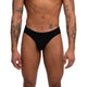 Burn Men's Briefs Erotic Transparent Black Size S