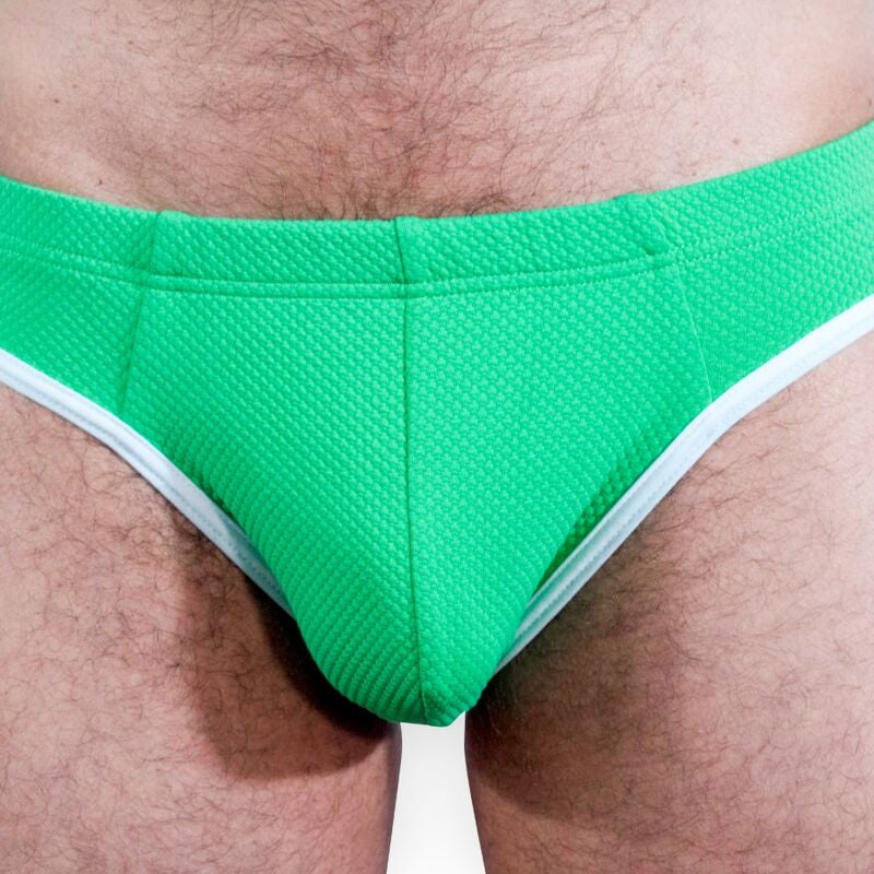Burn Men's Underwear With Transparent Details S Green