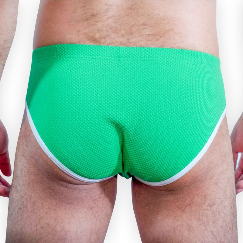 Burn Men's Underwear With Transparent Details S Green