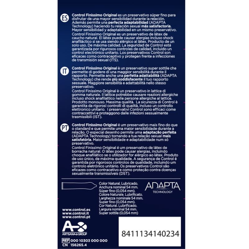 Control Finissimo – Ultra Thin Condoms In A Pack Of 12