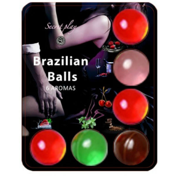 Secretplay – Brazilian Lubricating Balls (6 Pcs)