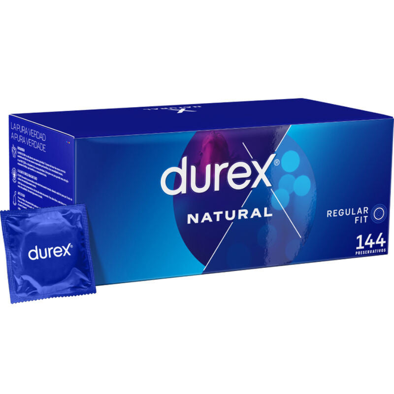 Durex Natural – Premium Condoms 144 Pieces Pack
