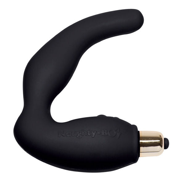 Rocks-off Naughty-boy – Black G-spot Massager For Men