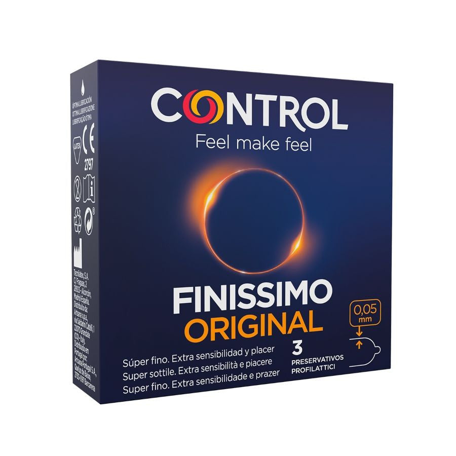 Control Finissimo – Ultra Thin Condoms 3-pack