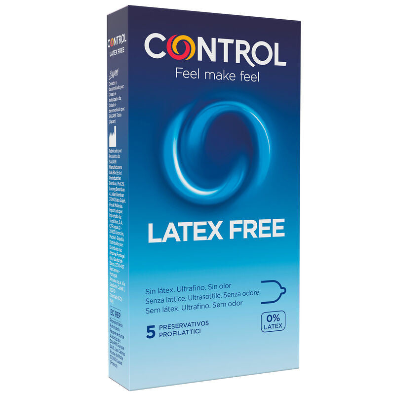Control - Premium Latex Condoms Pack Of 5