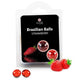 Secretplay – 2 Brazilian Balls In Strawberry Flavor Premium Experience