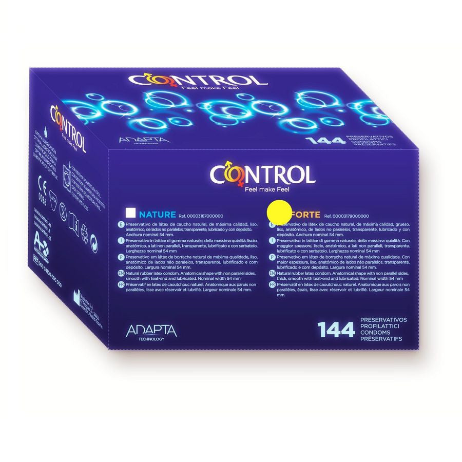 Control Adapta Forte – Premium Condom Package 144 Pcs