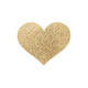 Bijoux - Indiscrets Flash Golden Heart – Sensual Nipple Covers