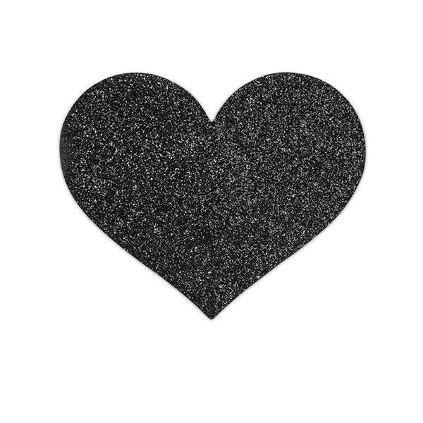 Bijoux - Indiscrets Flash - Black Heart Nipple Clamp