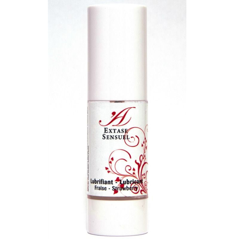 Extase Sensual – Strawberry Flavored Premium Lubricant 30 Ml