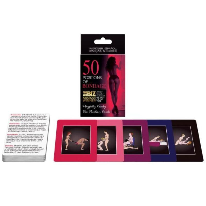Kheper Games - 50 Sensual Bondage Position Cards