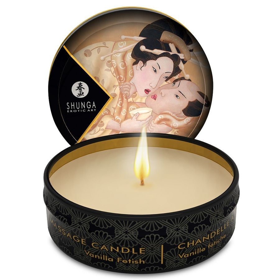 Shunga – Mini Candle Massage Oil With Vanilla