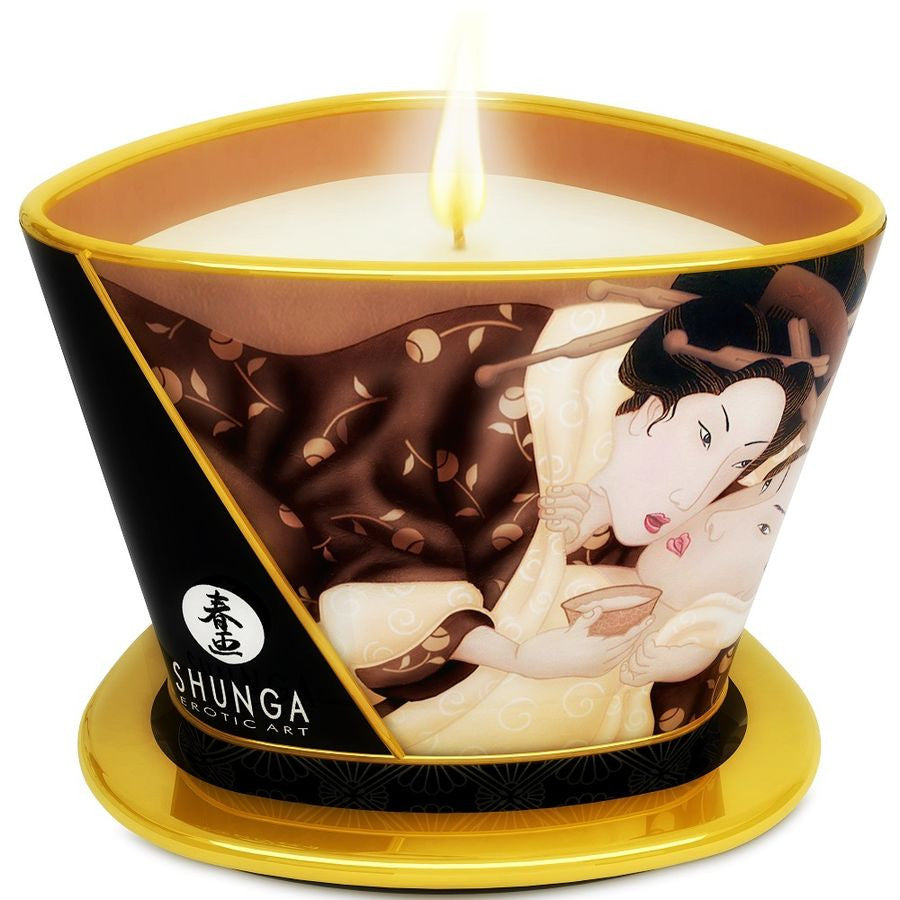 Shunga - Chocolate Massage Candle 170 Ml - Sensual Indulgence