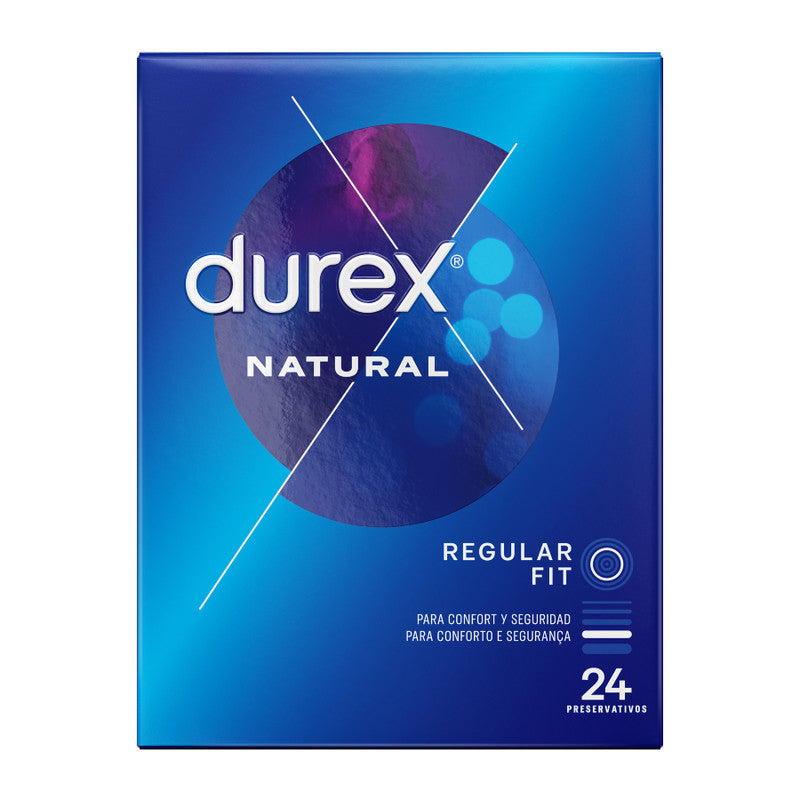 Durex Natural Plus – Premium Thin Condoms In A Pack Of 24