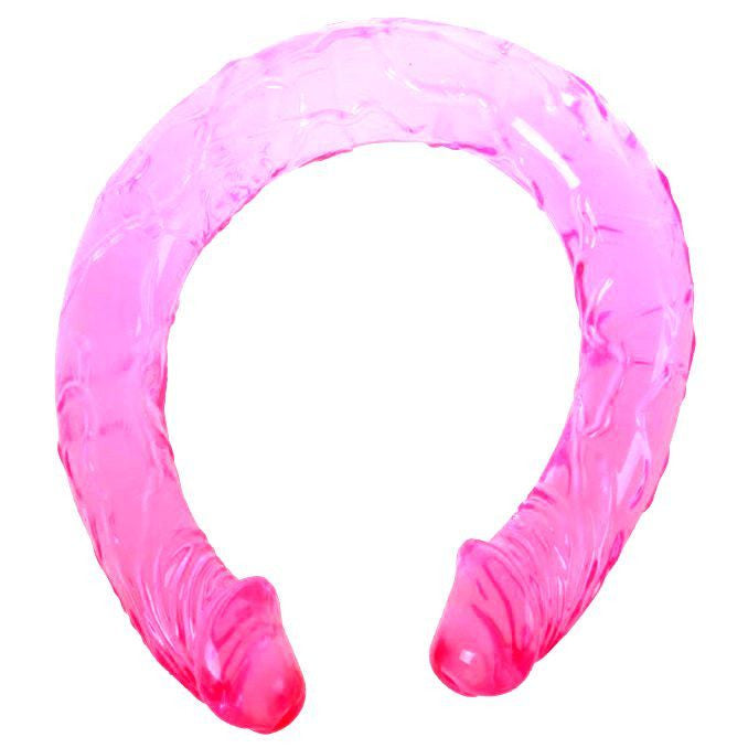 Baile - Premium Pink Double Dildo 44.5 Cm