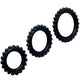 Baile Titan Set – 3 Premium Penis Rings Black