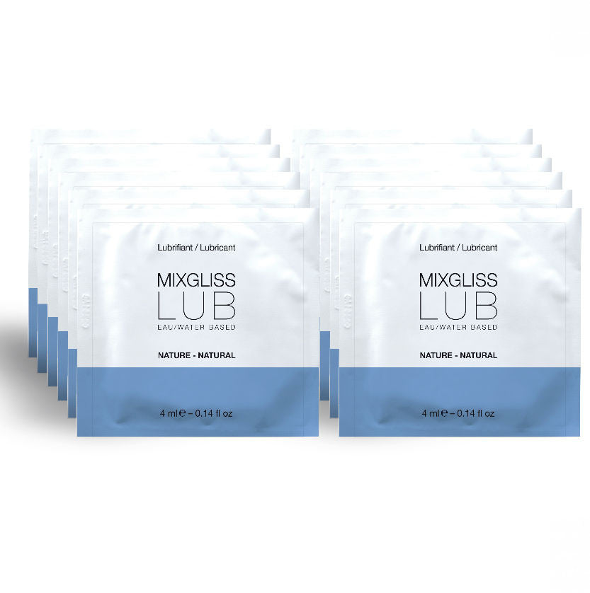 Mixgliss – Natural Water-based Lubricant 12 Individual Doses