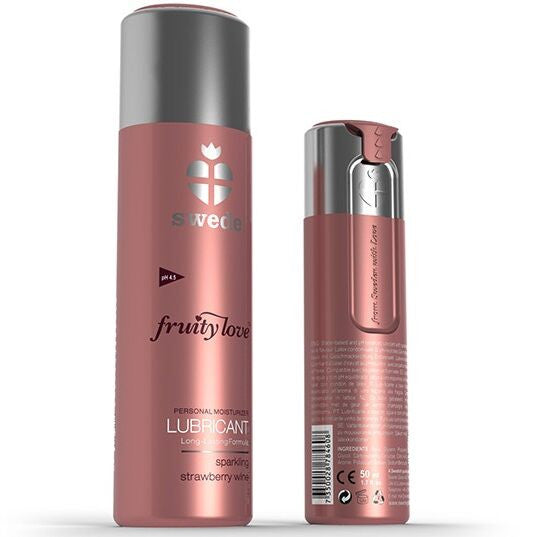 Swede Fruity Love – Sparkling Strawberry-flavored Lubricant 100 Ml