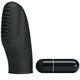 Pretty Love - Sensual Vibrating Finger Stimulator Black