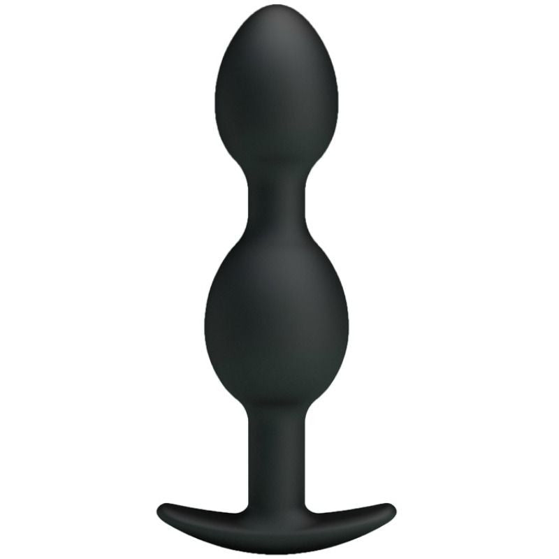 Pretty Love – Silicone Anal Beads 12.5 Cm – Black