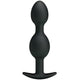 Pretty Love – Silicone Anal Beads 12.5 Cm – Black