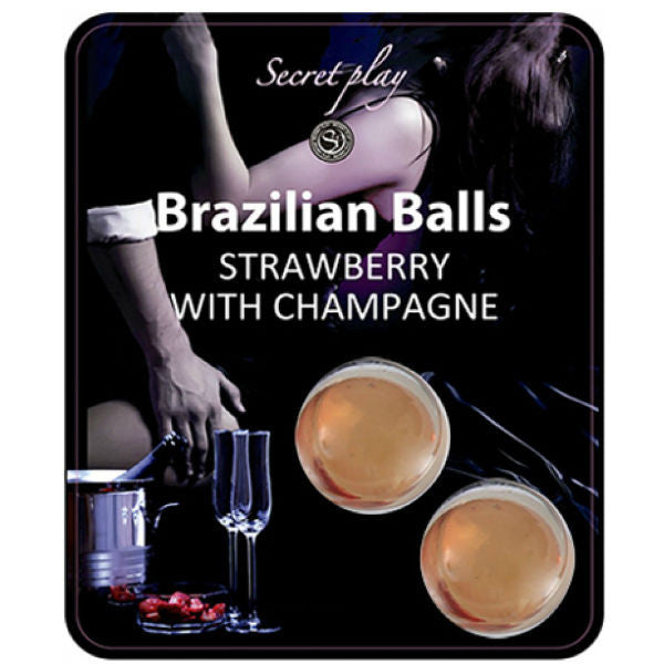 Secretplay - Strawberry And Sparkling Brazilian Ball Set