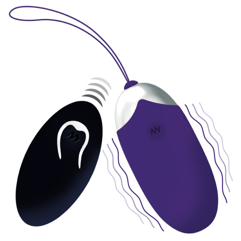 Intense Flippy Ii – Remote Controlled Vibrating Egg Purple