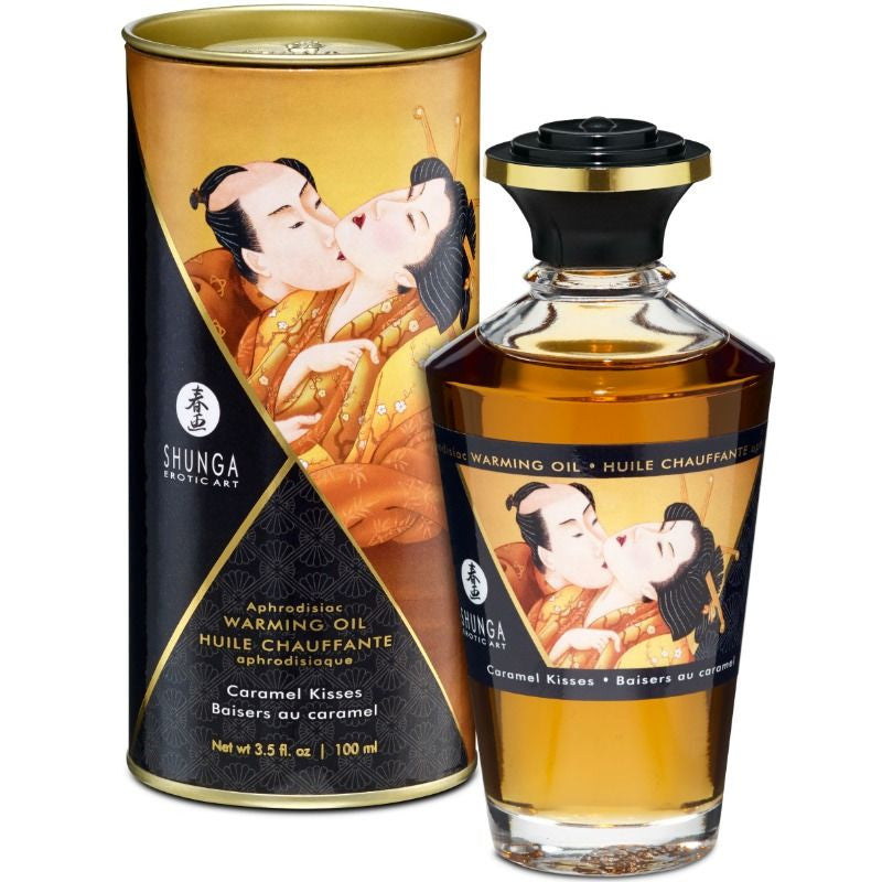 Shunga - Flavored Massage Oil With Caramel Aroma 100 Ml