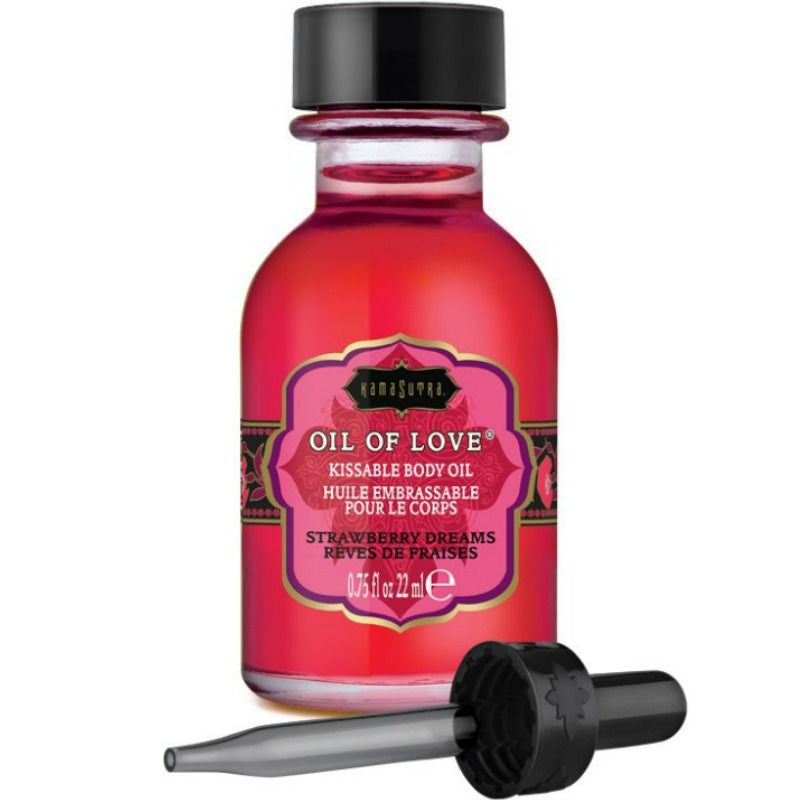 Kamasutra - Edible Oil - Strawberry Flavor 22 Ml