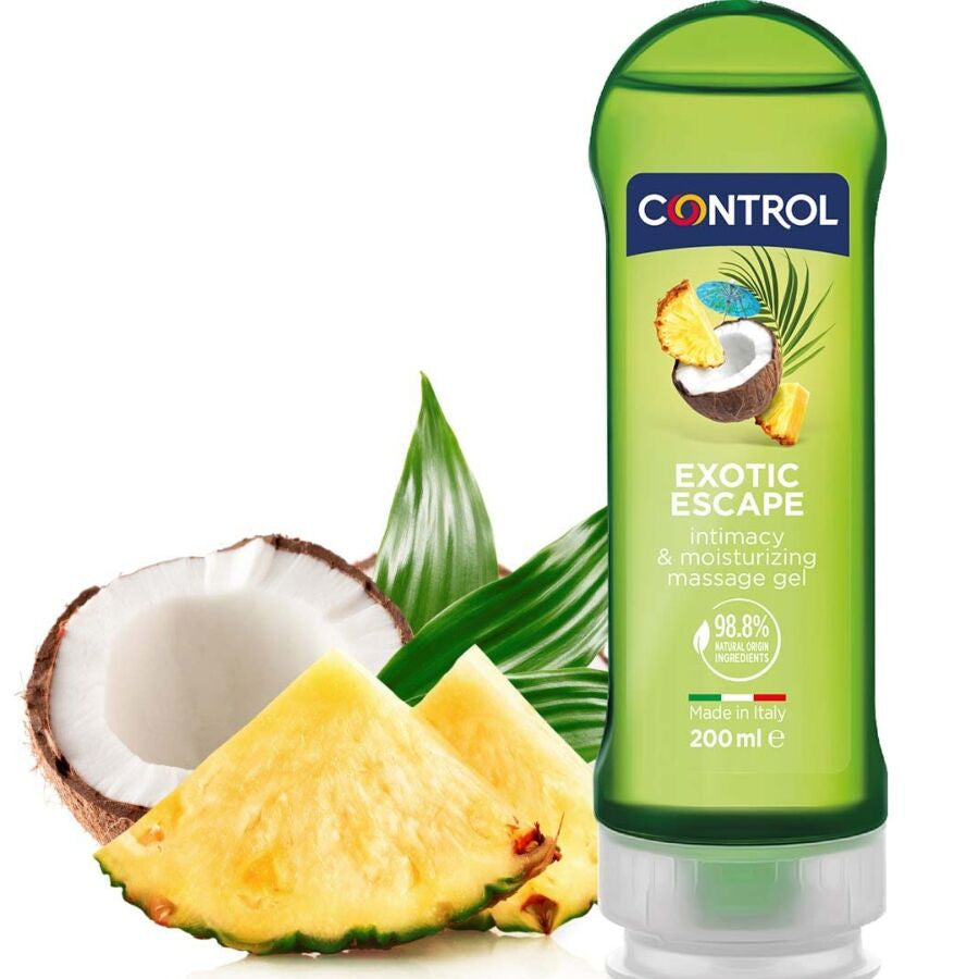 Control – 2 In 1 Exotic Massage And Pleasure Oil 200 Ml