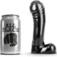 All Black – 15 cm prémiové dildo v čiernej farbe