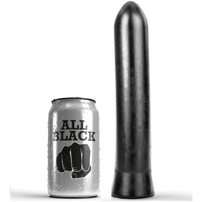 All Black - Elegant 22 Cm Dildo