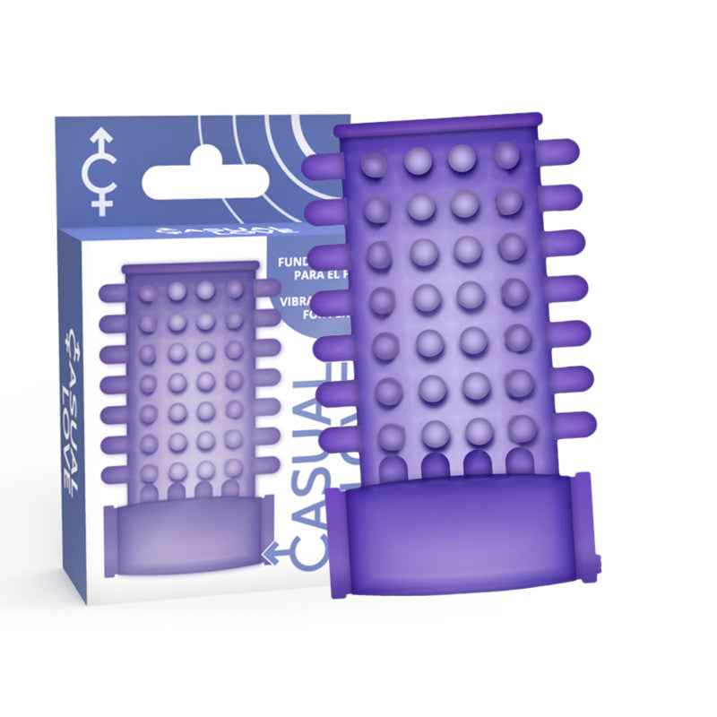 Casual Love – Vibrant Ring Finger Protector In Purple