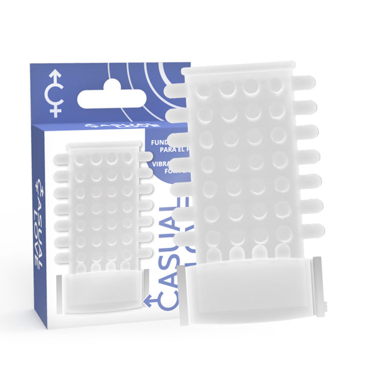 Casual Love - Transparent Vibrating Masturbator Ring