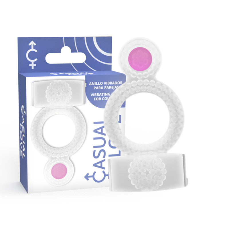 Casual Love – Transparent Ring Vibrator For Double Pleasure